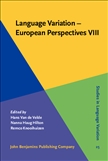 Language Variation - European Perspectives VIII