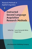 Instructed Second Language Acquisition Research Methods Hardcound