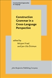 Construction Grammar in a Cross-Language Perspective Hardbound
