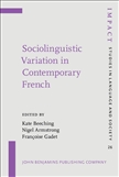 Sociolinguistic Variation in Contemporary French Hardbound