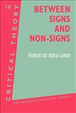 Between Signs and Non-Signs Hardbound