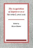 The Acquisition of Japanese as a Second Language