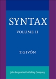 Syntax Voilume II: An Introduction Hardbound