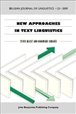 New Approaches in Text Linguistics