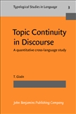 Topic Continuity in Discourse Hardbound