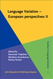 Language Variation ? European perspectives II