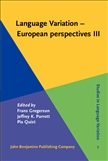 Language Variation European Perspectives III Hardbound