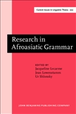 Research in Afroasiatic Grammar