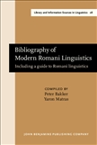 Bibliography of Modern Romani Linguistics Including a...