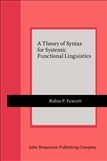 A Theory Of Syntax For Systemic Functional Linguistics Paperback