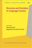 Structure and Variation in Language Contact