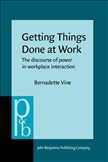 Getting Things Done at Work the Discourse of Power in...