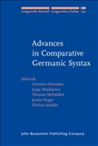 Advances in Comparative Germanic Syntax.