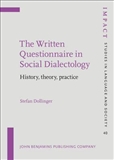 The Written Questionnaire in Social Dialectology Hardbound