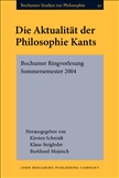 Die Aktualit?t der Philosophie Kants