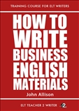 How To Write Business English Materials